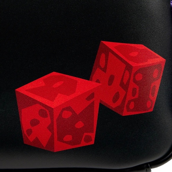 Loungefly The Nightmare Before Christmas Triple Pocket Mini Backpack and Wallet - Picture 6 of 9